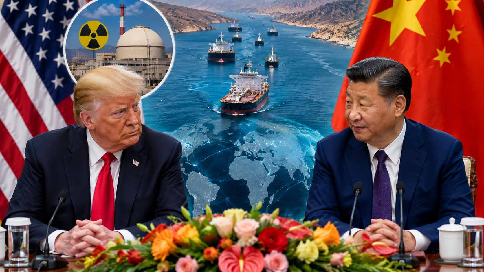 Trump Iran Strait of Hormuz statement 2026 during meeting with Xi Jinping in China