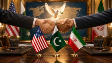 US Pakistan Iran ceasefire talks 2026 showing diplomatic meeting and negotiation process