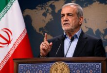 Masoud Pezzekian Iran warning 2026 during speech on US-Iran diplomatic tensions