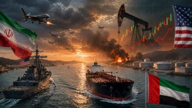 Iran US naval clash 2026 showing oil tanker tension and rising global oil prices