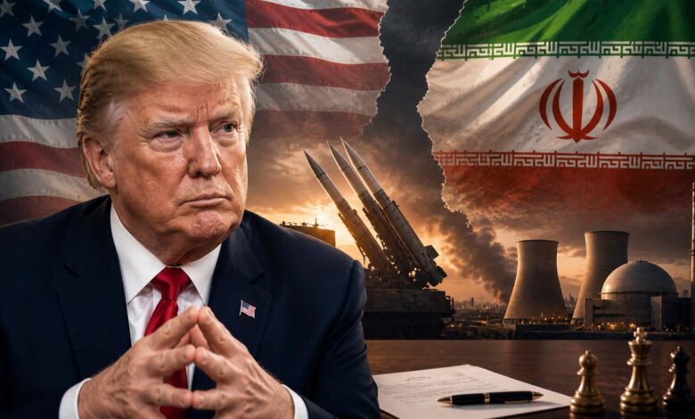 Trump Iran statement 2026 showing US president discussing Iran proposals and possible strike