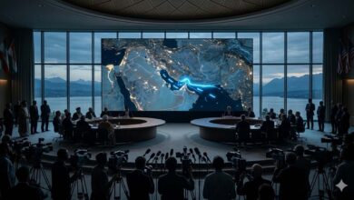 Iran-US diplomatic talks in Switzerland amid discussions about the Strait of Hormuz