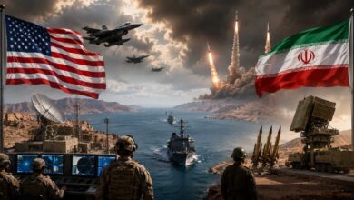 US and Iran military tensions with regional security concerns in the Middle East