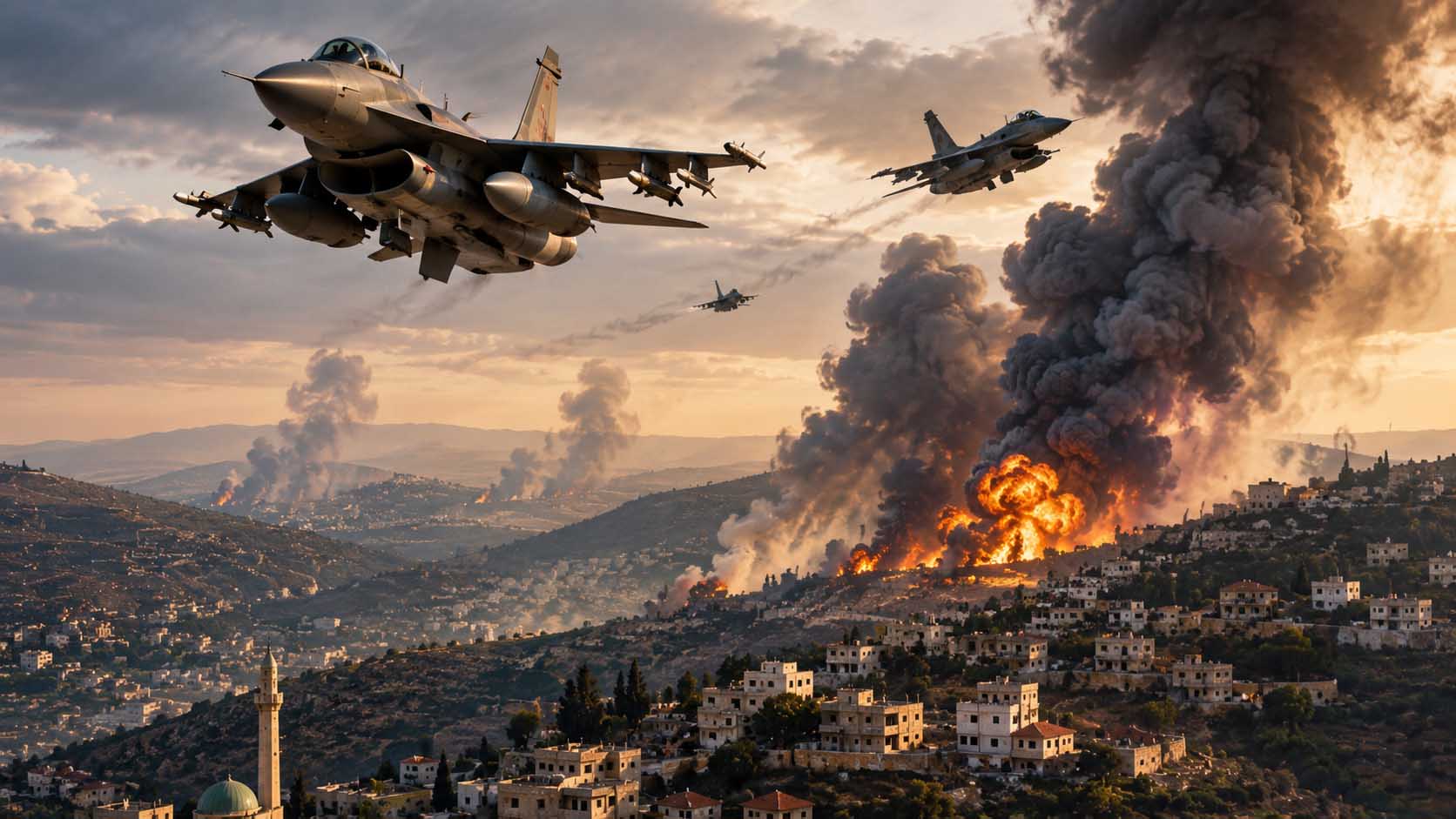 Israel Lebanon Airstrikes reported despite the US-Iran ceasefire agreement