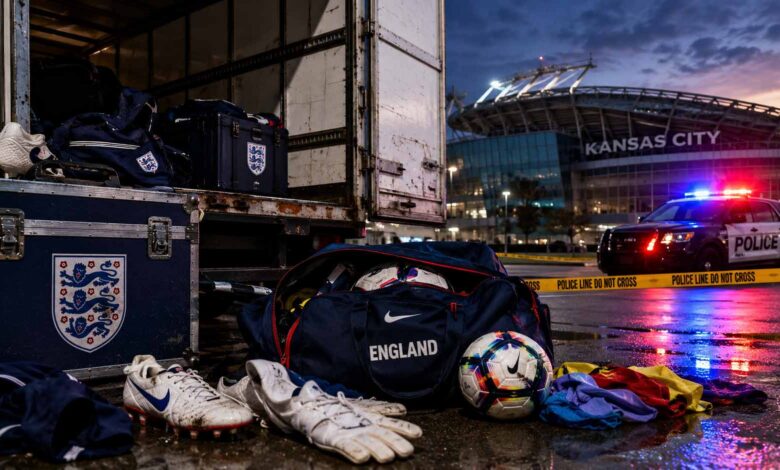 England Team Equipment Stolen before FIFA World Cup 2026 preparations in Kansas City