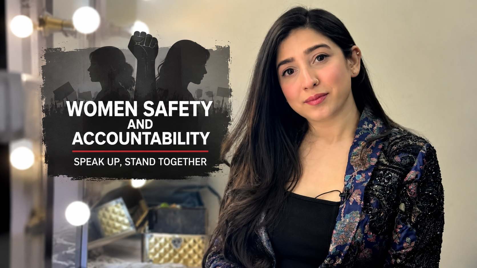 Pakistani actress Maryam Nafees reacts to women's safety issues and calls for stronger accountability against offenders