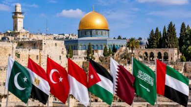 Al-Aqsa Mosque in Jerusalem as eight countries issue a joint statement regarding recent developments at the holy site.