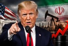 US President Donald Trump speaking to reporters after a meeting while discussing US-Iran relations and the Iran MOU.
